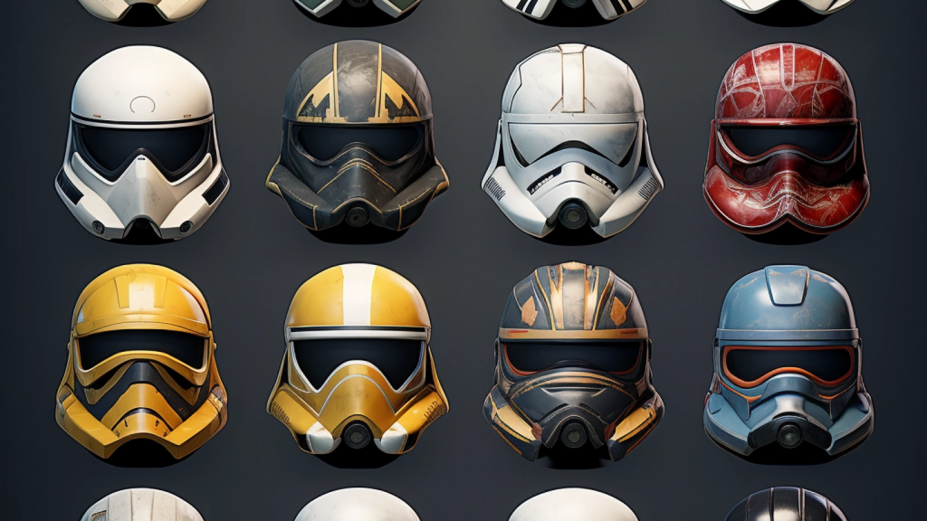 star wars stormtroopers helmets