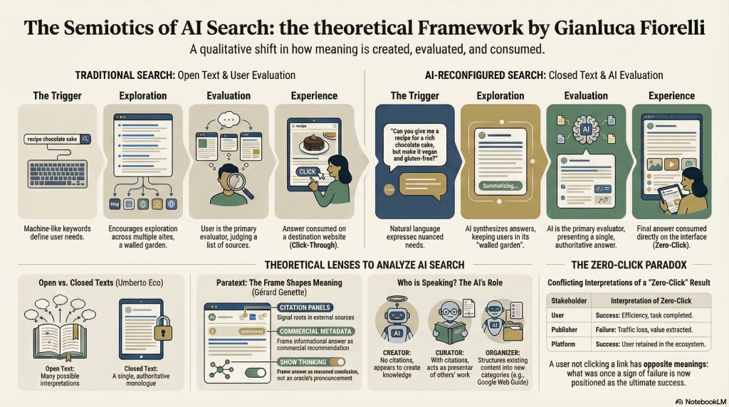 Theoretical Framework- The Semiotics of the AI Search Messy Middle
