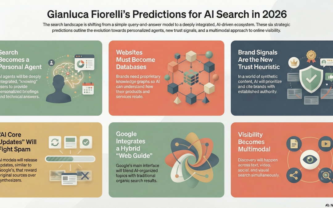 Gianluca Fiorelli six predictions for AI Search in 2026