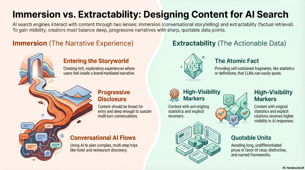 Immersion vs. Extractability